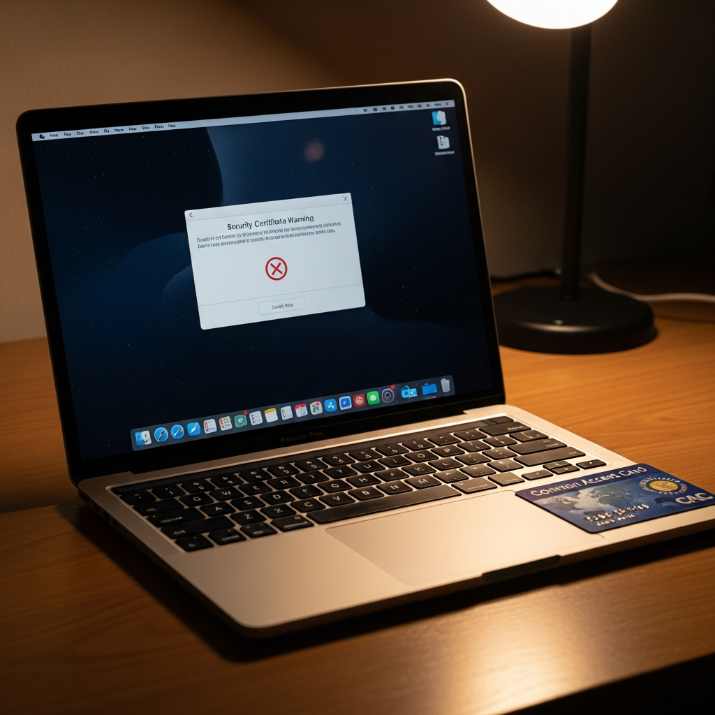 DoD SAFE Website Rejected Certificate on Mac Fix