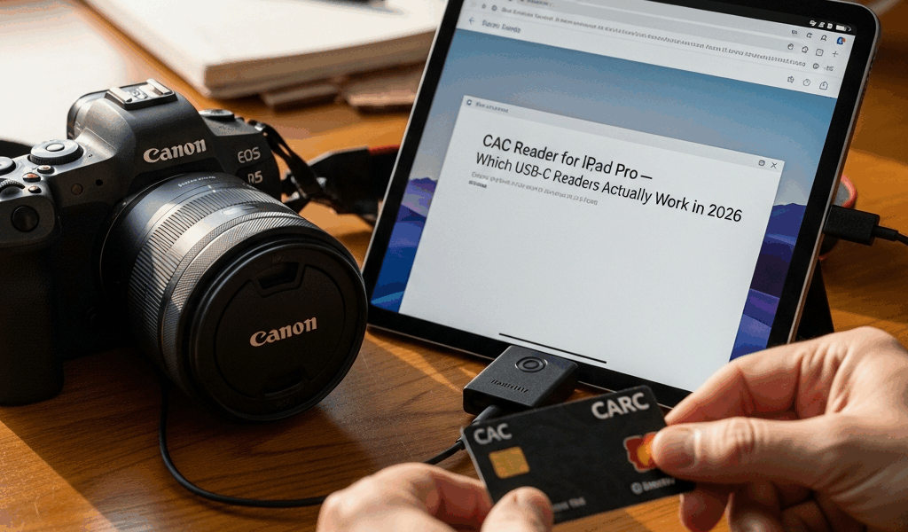 Professional photograph related to: CAC Reader for iPad Pro — Which USB-C Readers Actually Work in 2